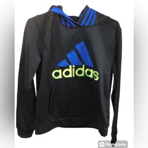 Adidas Boys Hoodie with front pocket Large
